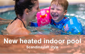 New heated indoor pool